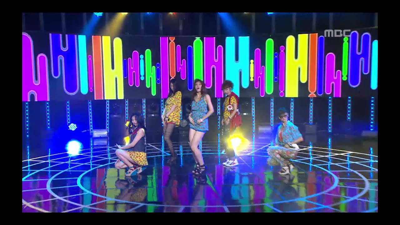 EXID - I feel good, 이엑스아이디 - I feel good, Music Core 20120825