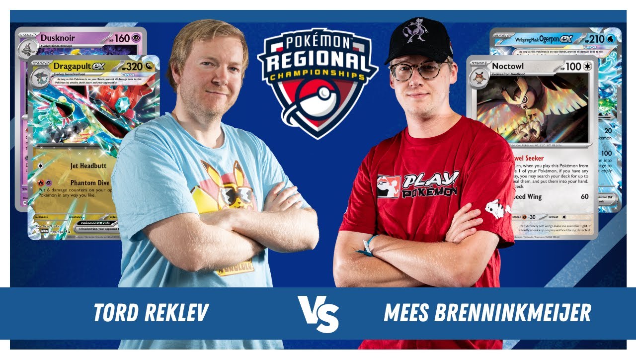 Tord Reklev Vs Mees Brenninkmeijer - Pokémon TCG Top 8 | Frankfurt Regional Championships 2026