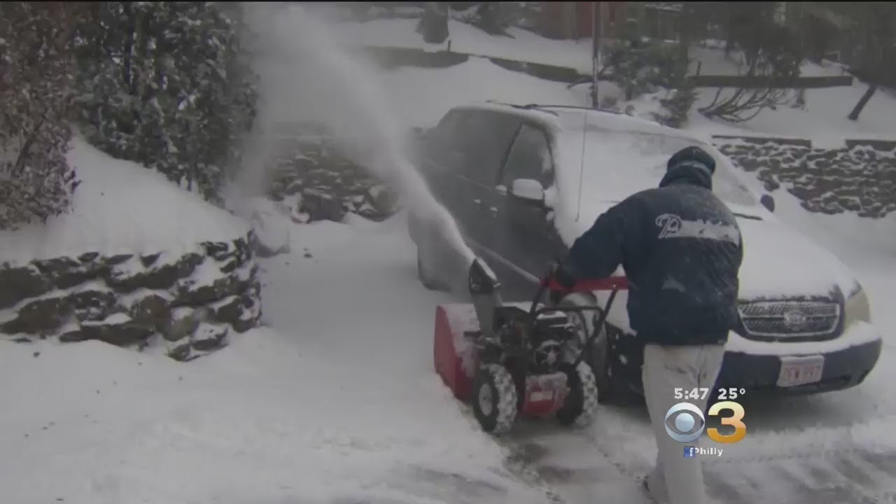 Snow Storm Paralyzing East Coast With Blizzard Conditions And Coastal Flooding