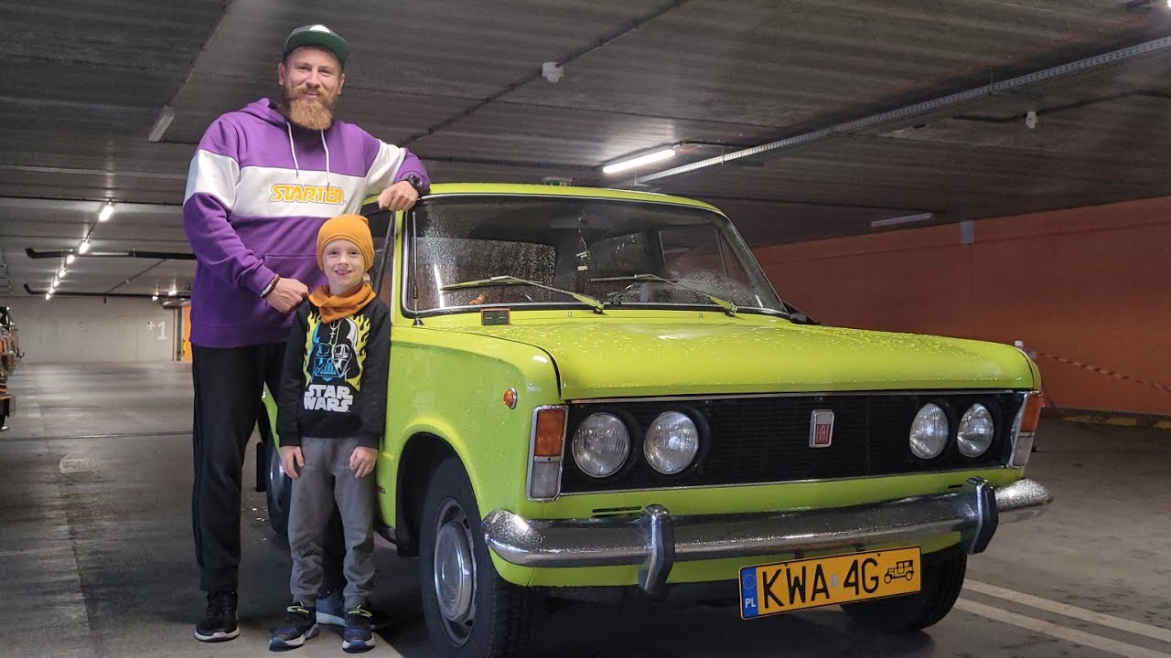 Limonka - najrzadszy kolor? Kiedyś był mój - 1974 Fiat 125p u Adama ma dobrze! 27.09.2022 Oświęcim