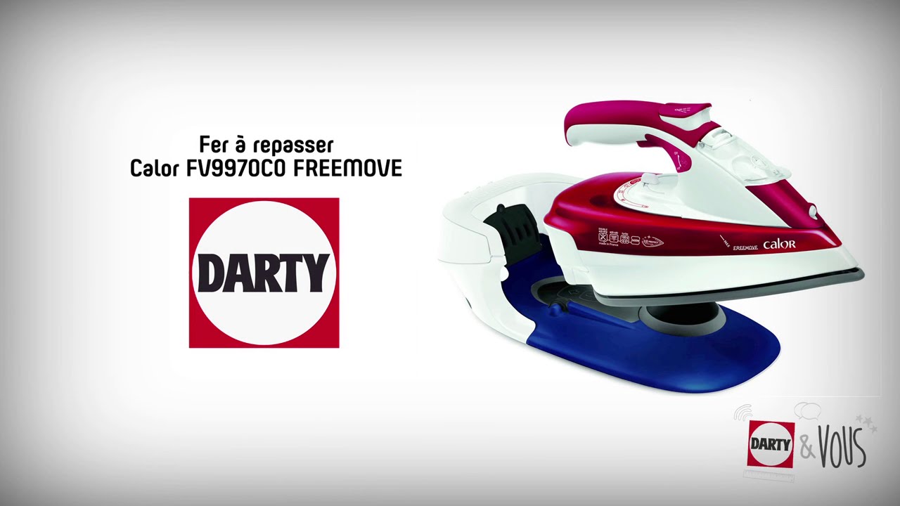 Fer &agrave; repasser Freemove - d&eacute;monstration Darty