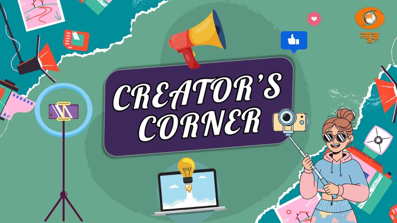 DD News Creator&rsquo;s Corner LIVE: Your Digital Stories on National Television | DD News