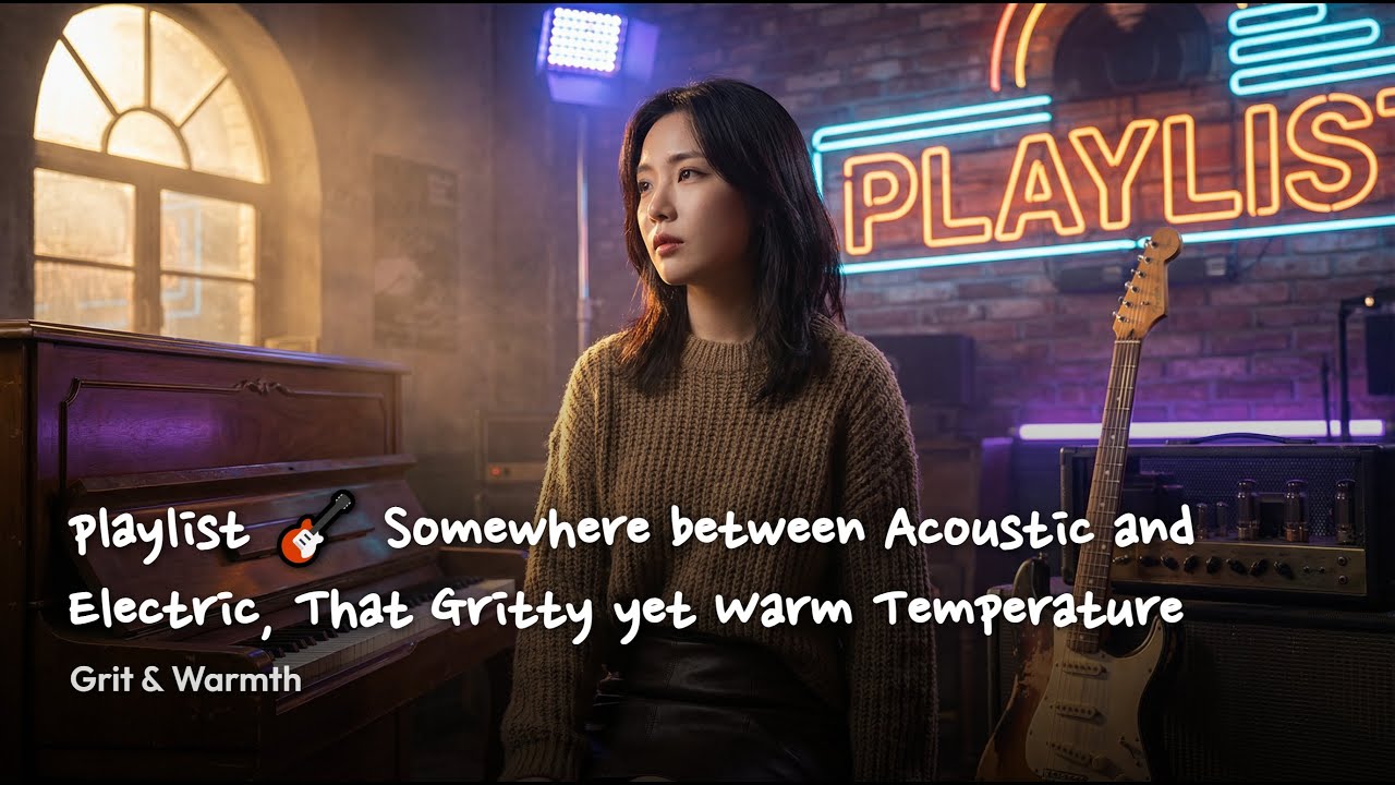 Somewhere between Acoustic and Electric, That Gritty yet Warm Temperature #playlist #RockBallad