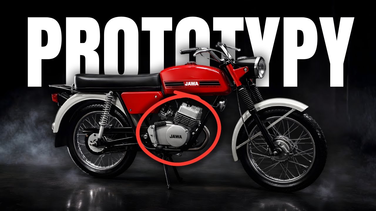 Prototypy Jawa 50, které nešly do výroby | Jawa 22, Jawa Mistral...