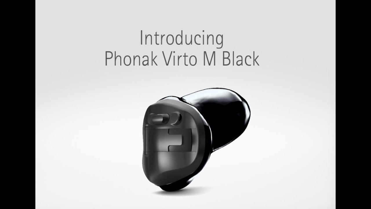 Phonak Virto™ M Black: Blurring the lines between hearing aid and hearable
