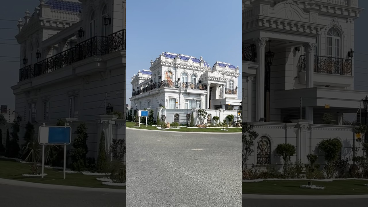 Самый красивый королевский дворец площадью 1 канадский канал в районе DHA Лахор | #роскошныедома ...