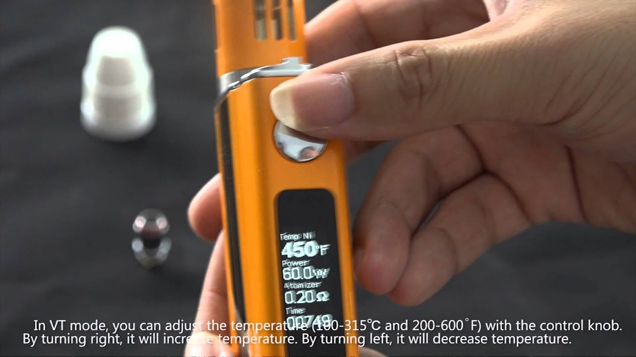 Видеоруководство по использованию Joyetech eVic-VT