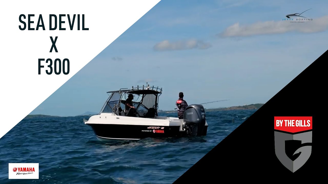 Sea Devil 300hp Yamaha V6  Walk Through -  By the Gills