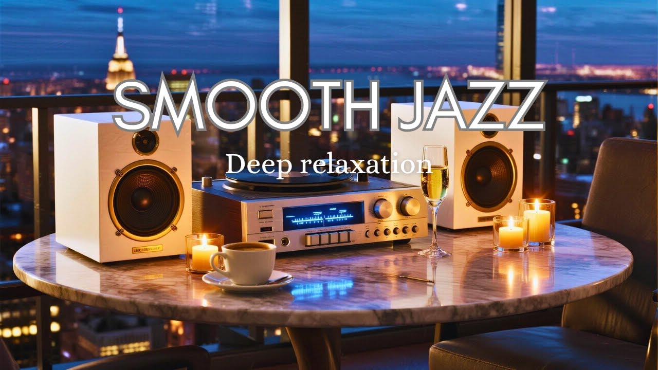 Smooth Jazz Music for Midnight City Lights and Deep Relaxation