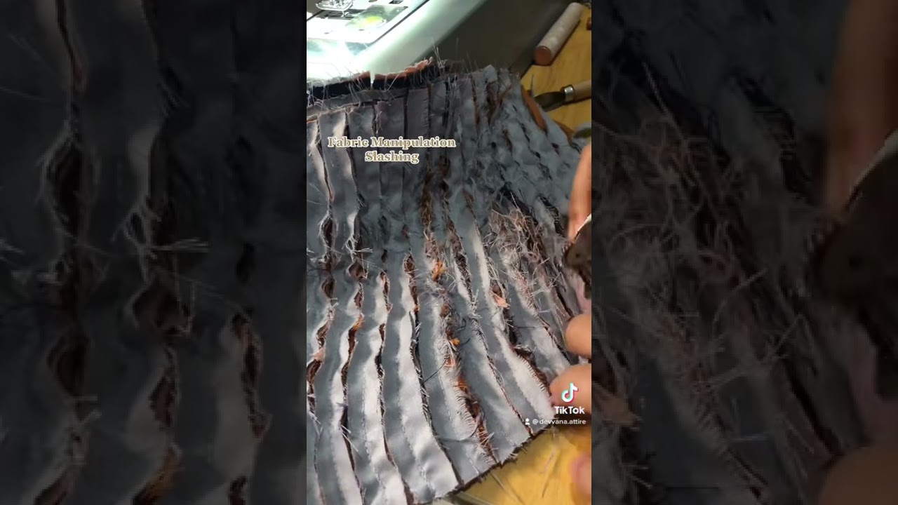 Fabric slashing