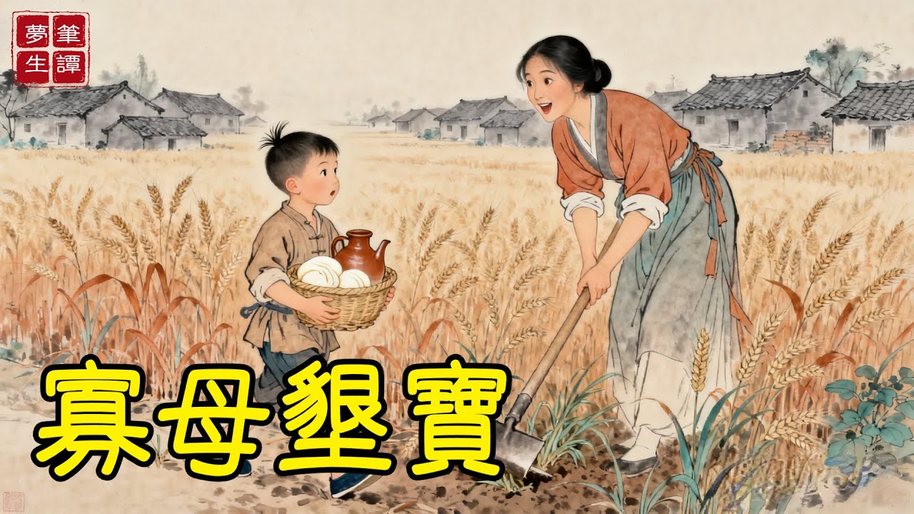家族分家，大哥大嫂搶走水澆田，扔給守寡弟媳一張鹽堿地的契，她咬牙帶5歲兒子墾荒，誰料卻摸到埋在土裏的硬物，村裏百歲太公看見後，忽然老淚縱橫！#故事#民間傳說#奇遇#報恩#原創故事