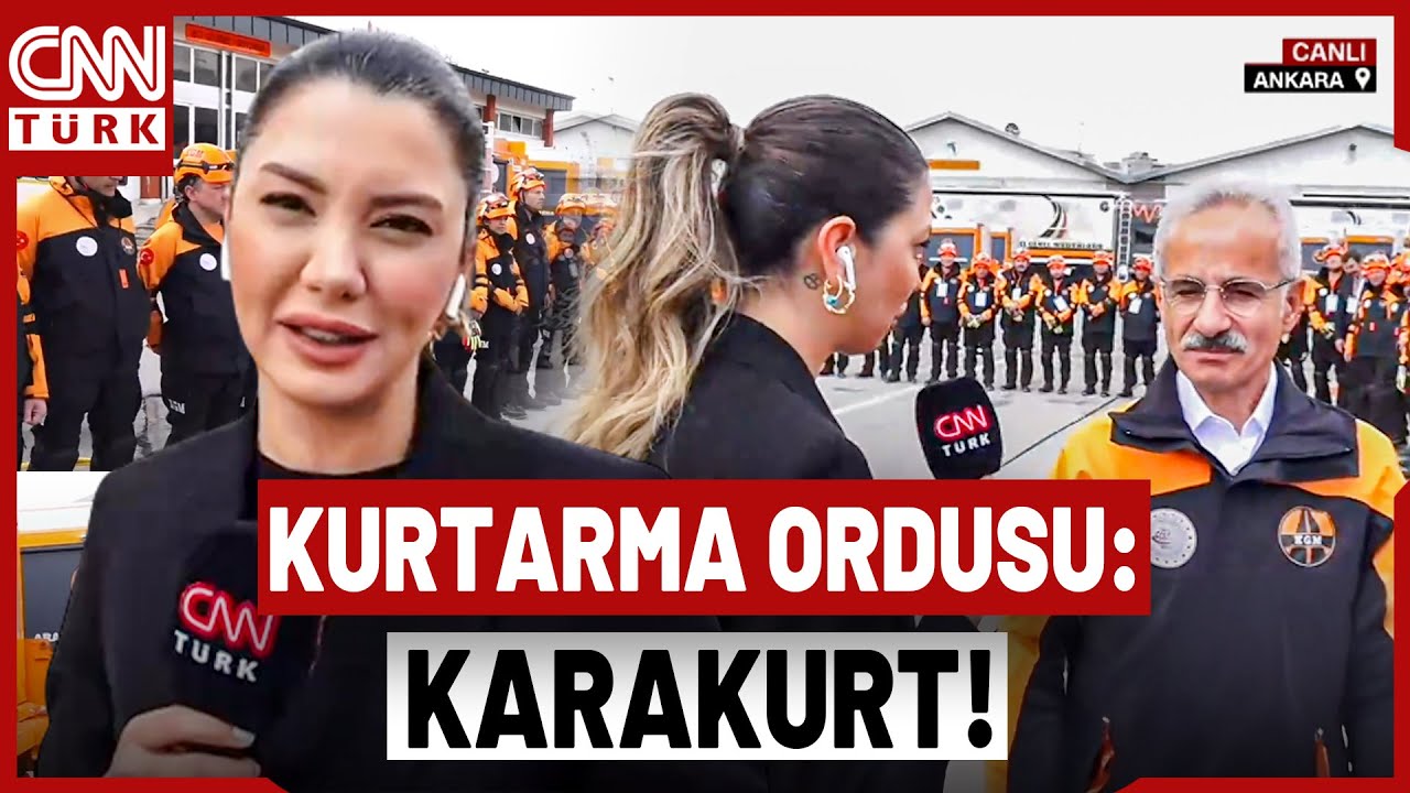 İşte Arama Kurtarma Ordusu: KARAKURT! Fulya Öztürk Bu Kez Ankara'dan Aktarıyor