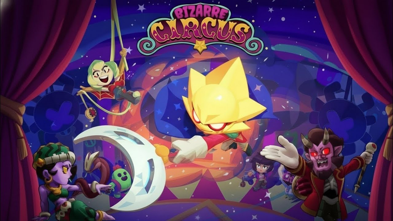 Brawl Stars (MASHUP) — Sirius's Bizarre Circus theme | Bizarre Circus theme menu + Sirius theme menu