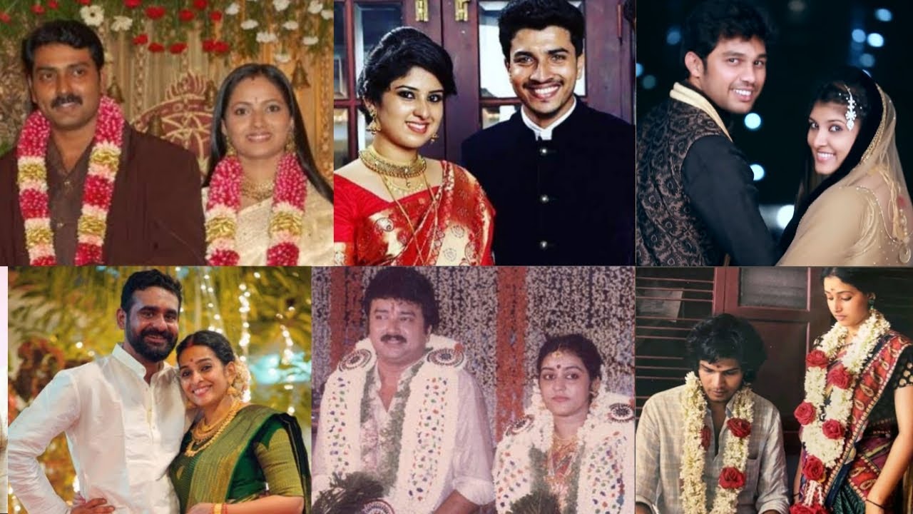 Malayalam Celebrities REAL WEDDING PHOTOS | Part-2