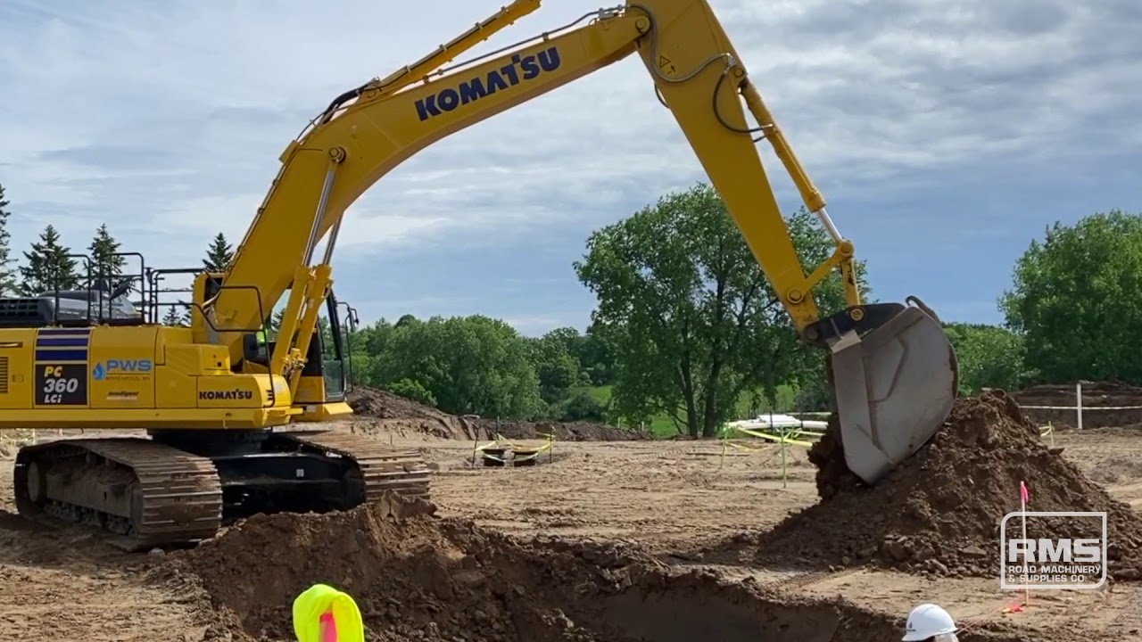 PWS Increases Bottom Line with Komatsu iMC Excavator - Road Machinery & Supplies Co.