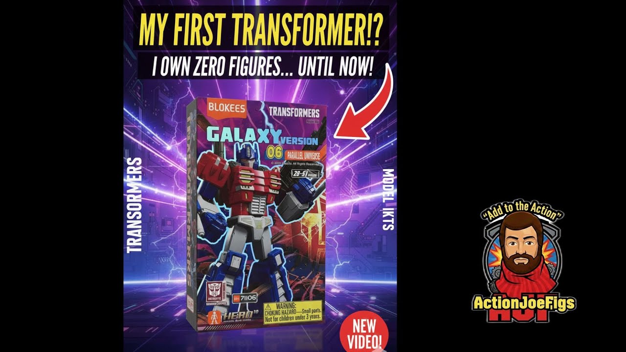 I bought my FIRST Transformer... and I’m confused. (Blokees GV06 Unboxing)