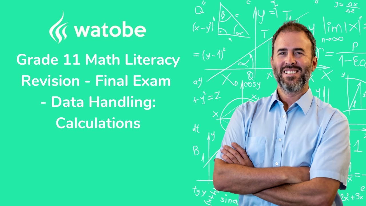 Grade 11 - Revision - Final Exam Math Literacy (data handling: calculations)