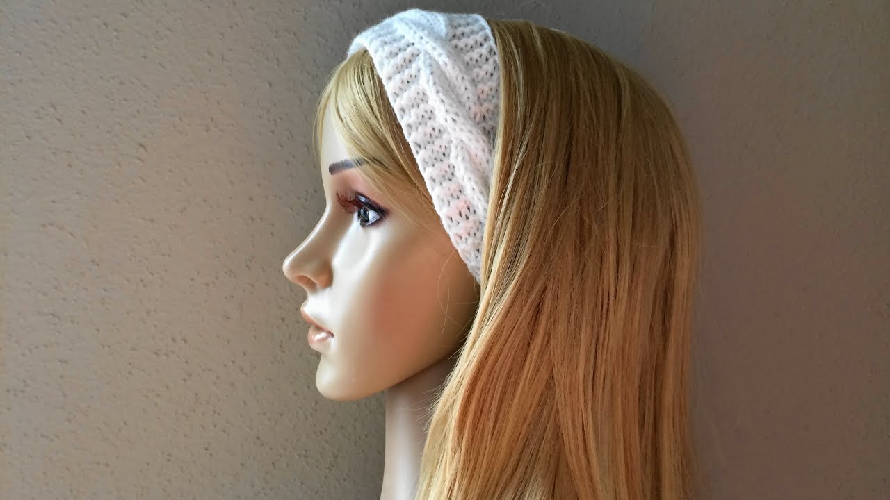 How To Knit A Cable Headband, Lilu's Handmade Corner Video # 37