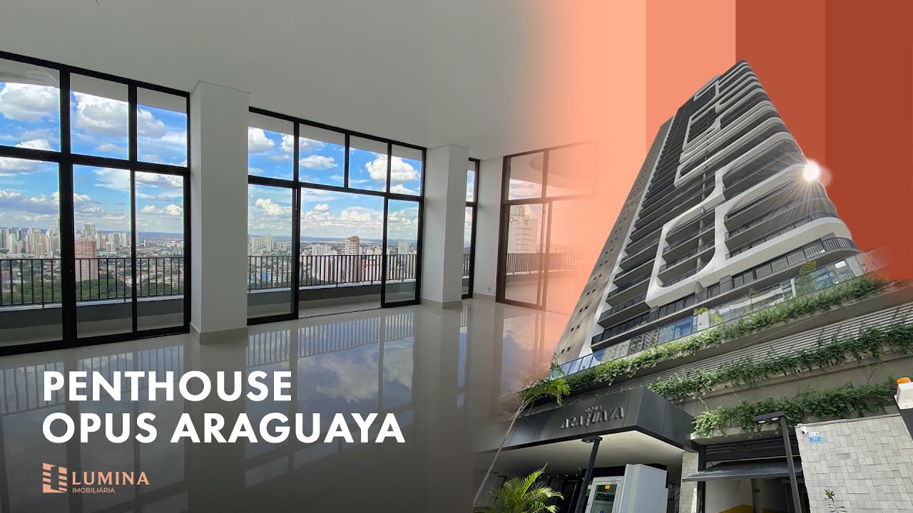 Penthouse Opus Araguaya | 4 suítes com 257 no Setor Marista, em Goiânia/GO