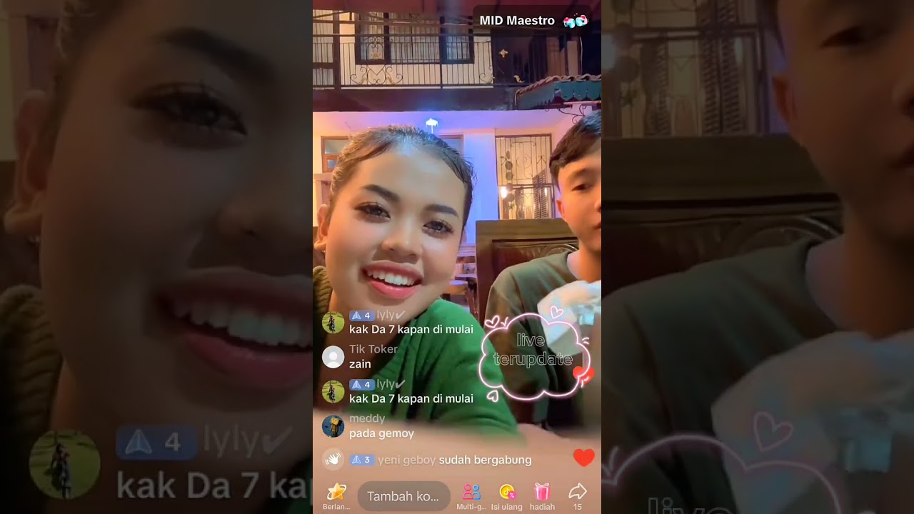 Wulan Lida menggemuk bersama Zainul Basyar dan kawan kawan