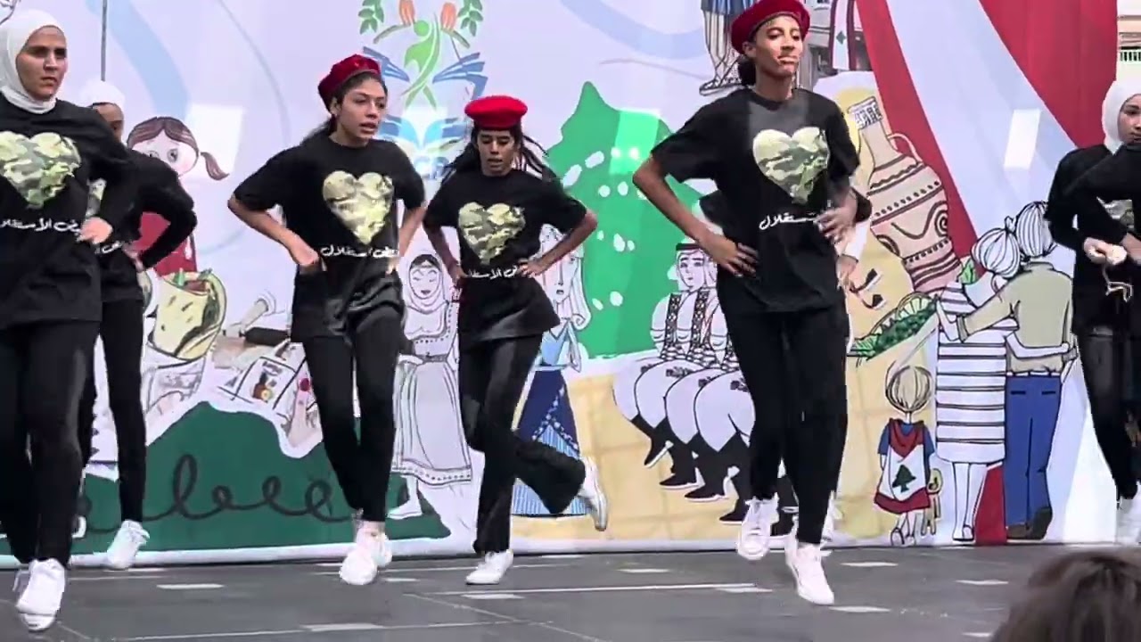 Lebanese independence day dabke dance