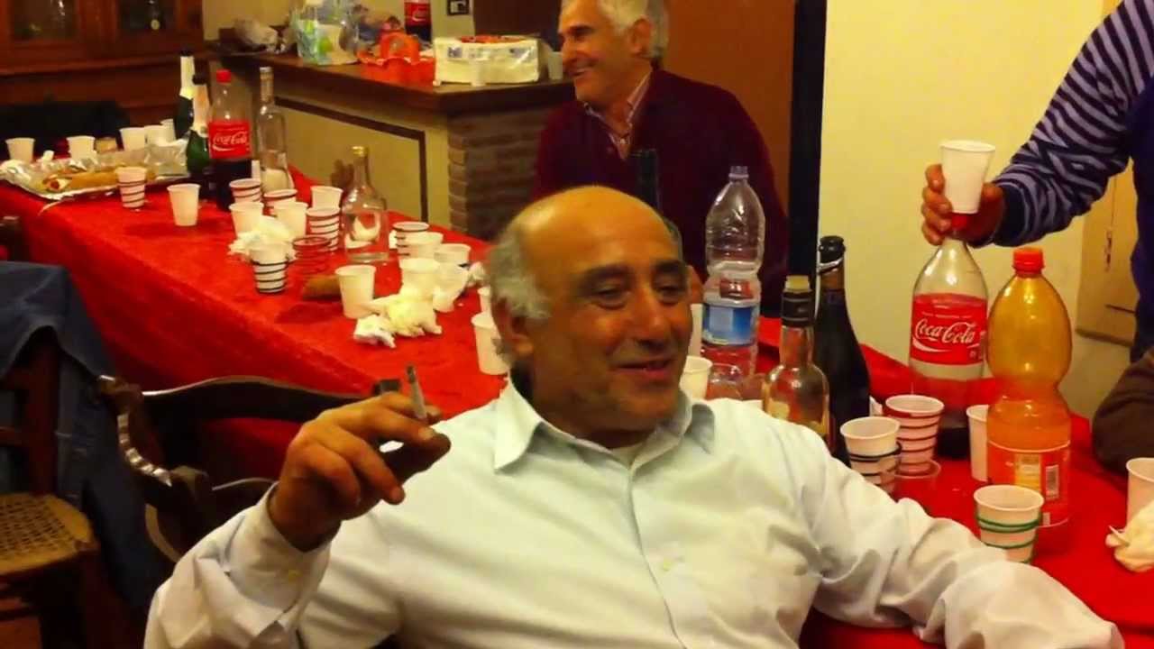 cena da Turi Bonanno ROCCELLA VALDEMONE -----LA PURCEDDA---- CANTA TURI BONANNO