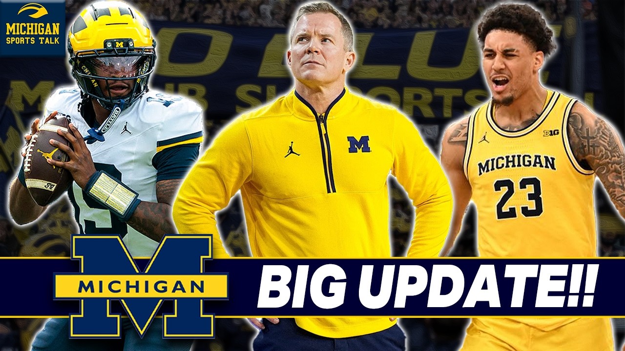 Это может изменить ВСЁ для баскетбольной команды Мичигана + новая и УЛУЧШЕННАЯ группа квотербеков!!