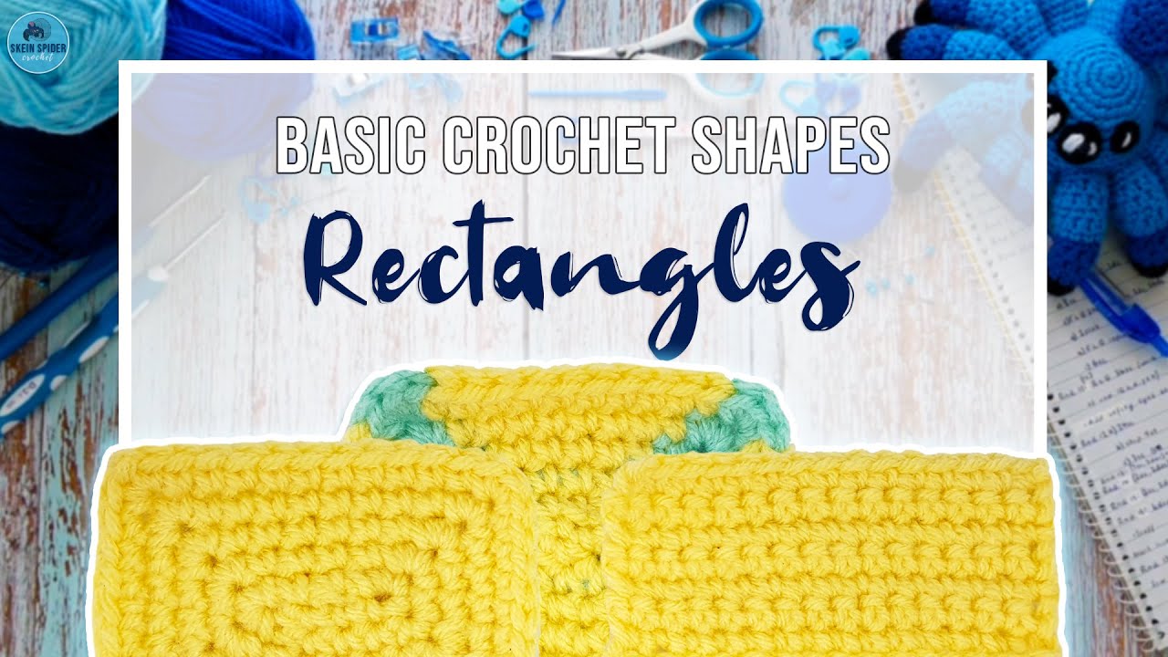 How to Crochet: Rectangle (In Rounds & Rows) | DESIGNING AMIGURUMI FOR COMPLETE BEGINNERS