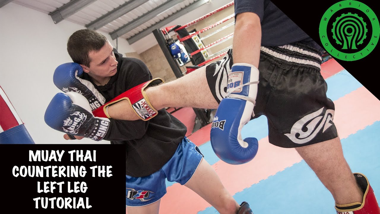 Muay Thai Countering the Left Leg Tutorial