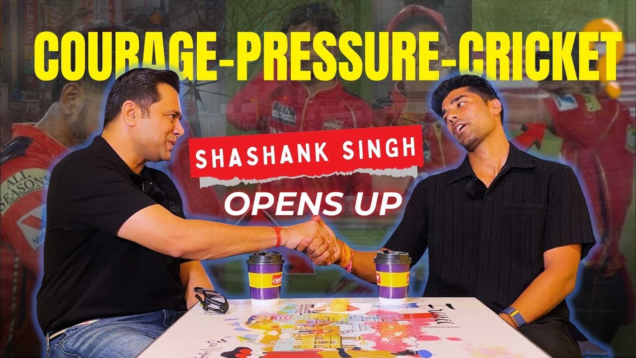 🗣️ Courage, Pressure & Cricket – Shashank Singh Opens Up | Interview 