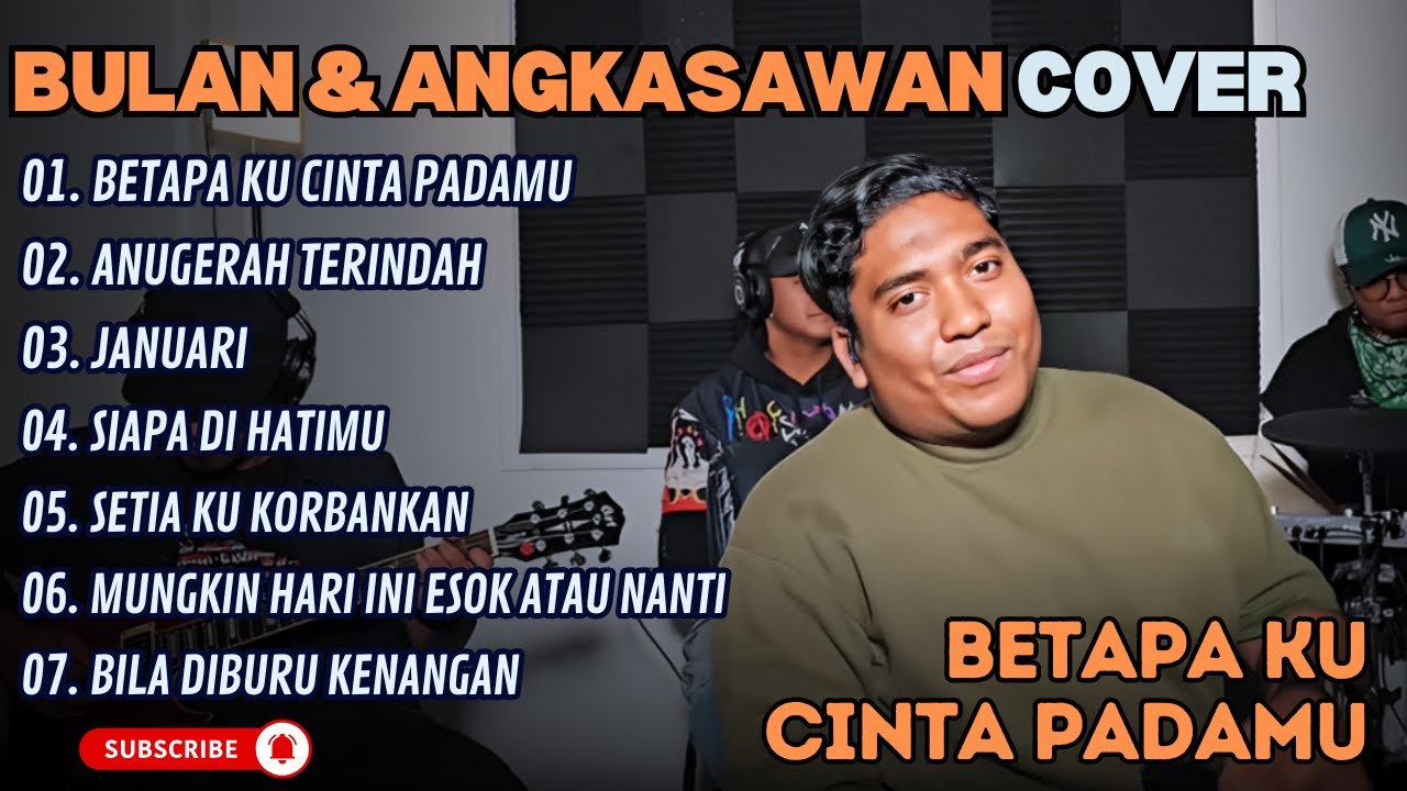 BULAN DAN ANGKASAWAN - BETAPA KU CINTA PADAMU - ANUGERAH TERINDAH (COVER)|| LAGU POP TERPOPULER 2025