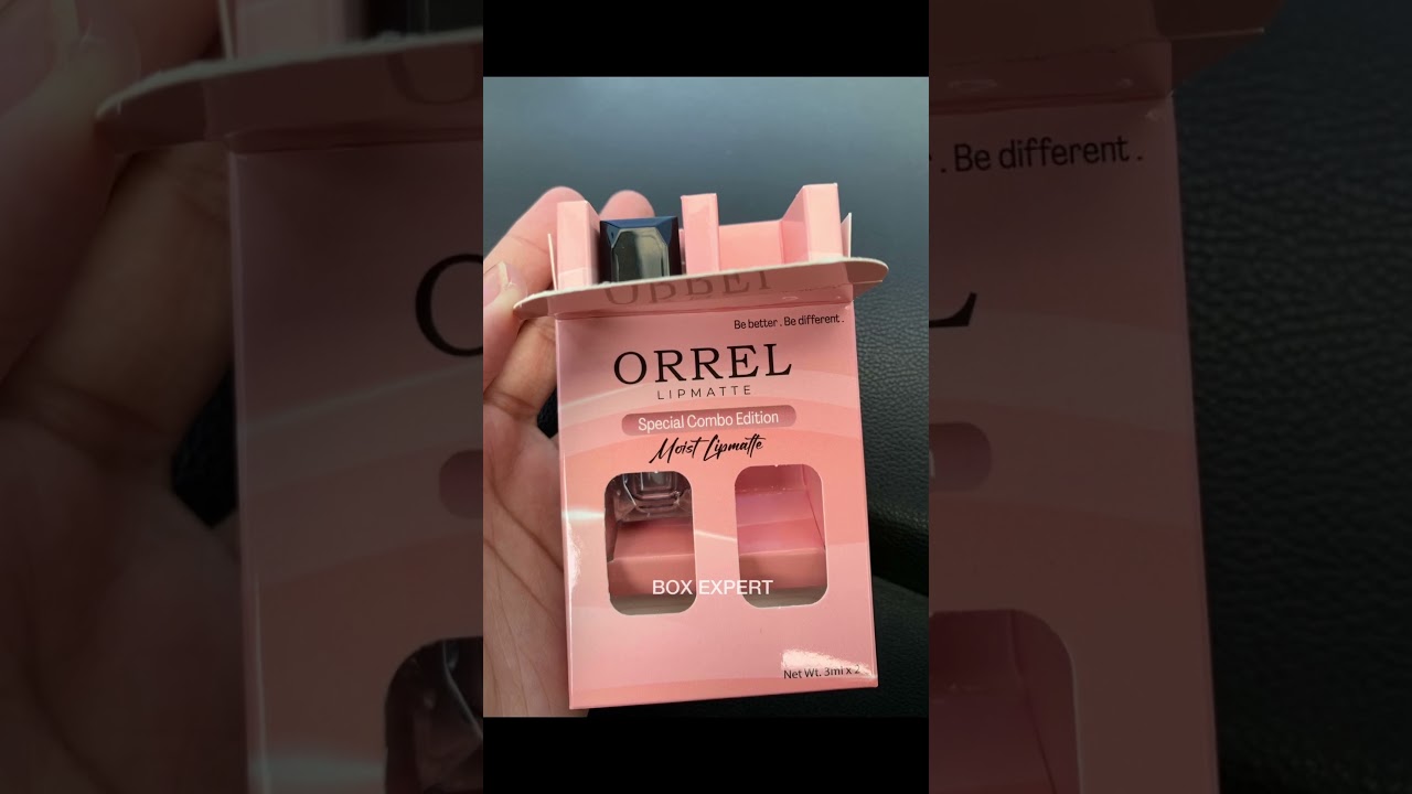 Box Expert | Kotak Lipmatte Untuk Jenama Orrel 