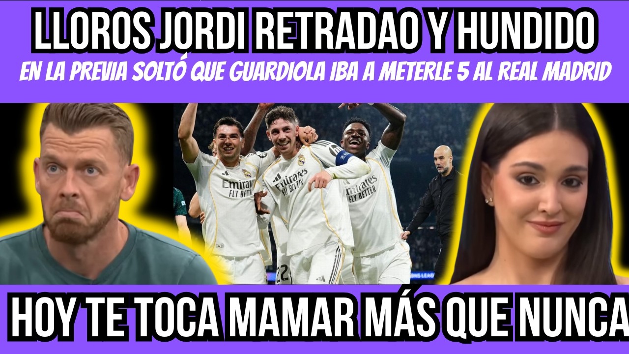 💣¡MARIA TRISAC HUMILLA Y REVIENTA A LLOROS JORDI TRAS LA VICTORIA DEL REAL MADRID!