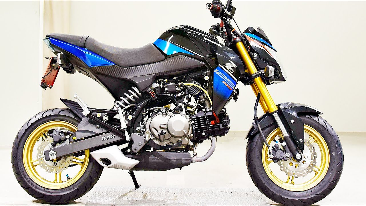 💚 Kawasaki Z125 Pro - Крутая Кроха 😎!