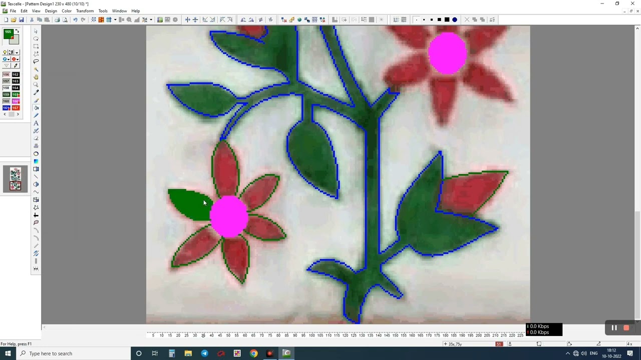 Textile design with texcelle nedgraphics Software