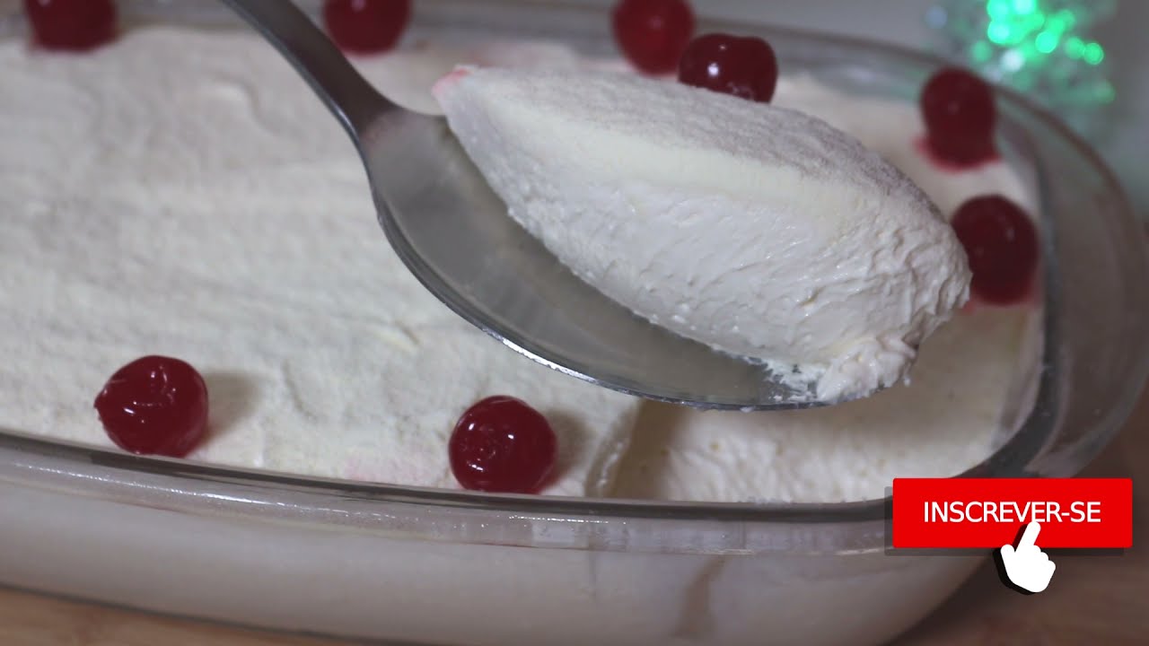 MO&Ccedil;A CREMOSA NA TRAVESSA - S&Oacute; 3 INGREDIENTES