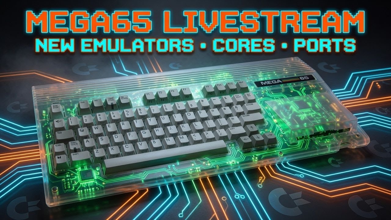 🔴️ Did You Know the MEGA65 Could Do This? Emulators, Cores, & Ports!