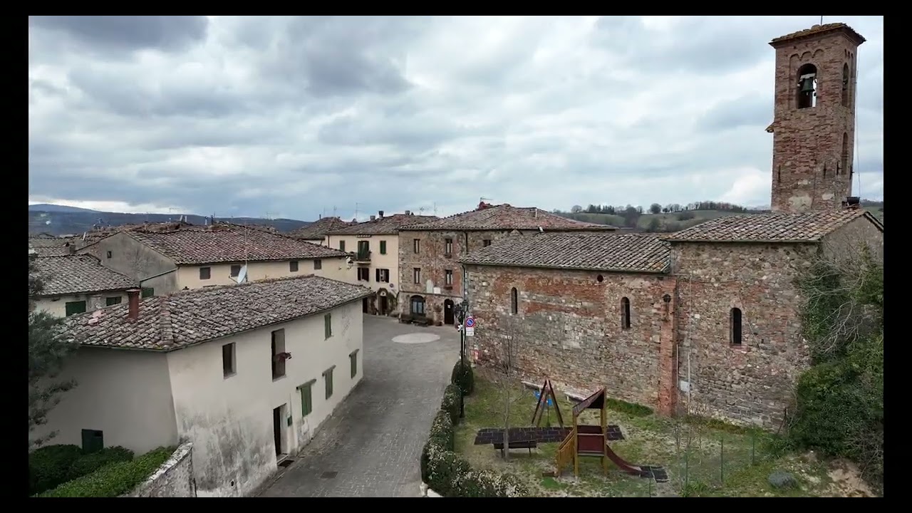 Breve vista di Montalcinello da 25 metri con J  S  Bach Cello Suite