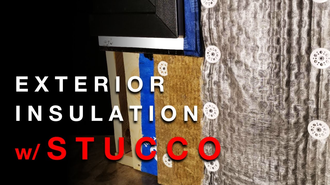 Сплошная наружная изоляция с помощью штукатурки (НЕ EIFS!)