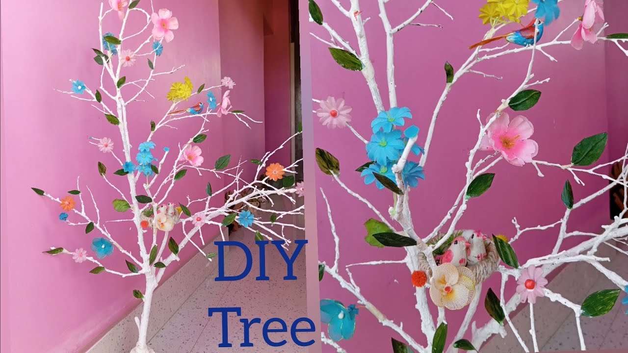 DIY from Tree branches || Beautiful home decor idea 👌😍🌸🌸