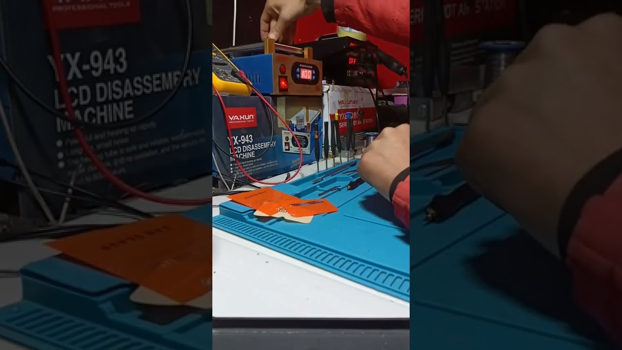 طريقة فتح وتفكيك وتصليح كونكتور الشحن لهاتف سامسونق samsung  j7 prime