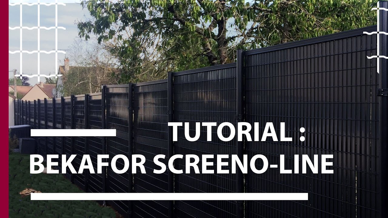 Installation manual for Bekafor Screeno-Line