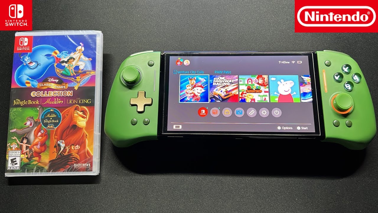 Unboxing - Disney Classic Games Collection - Nintendo Switch | Aladin | Jungle Book | Lion King