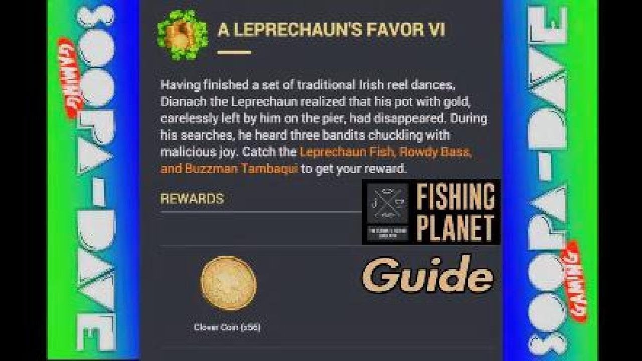 Fishing Planet - A Leprechaun's Favor 6 Mission St.Patrick's Day Event