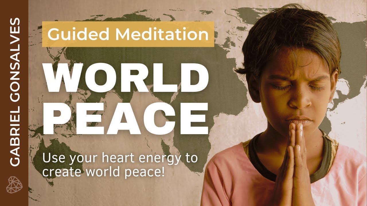 HEART COHERENCE WORLD PEACE MEDITATION (You'll feel peaceful afterwards!)