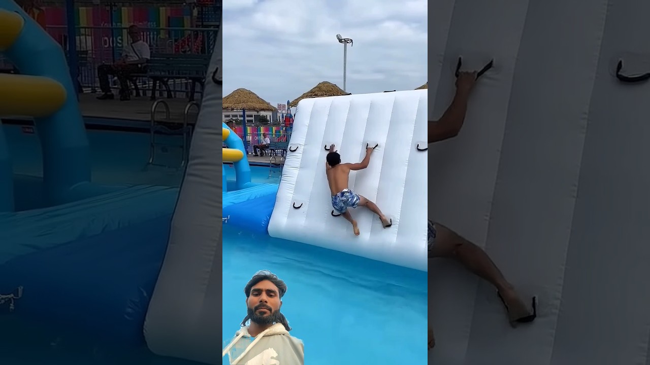 water obstacle course! 