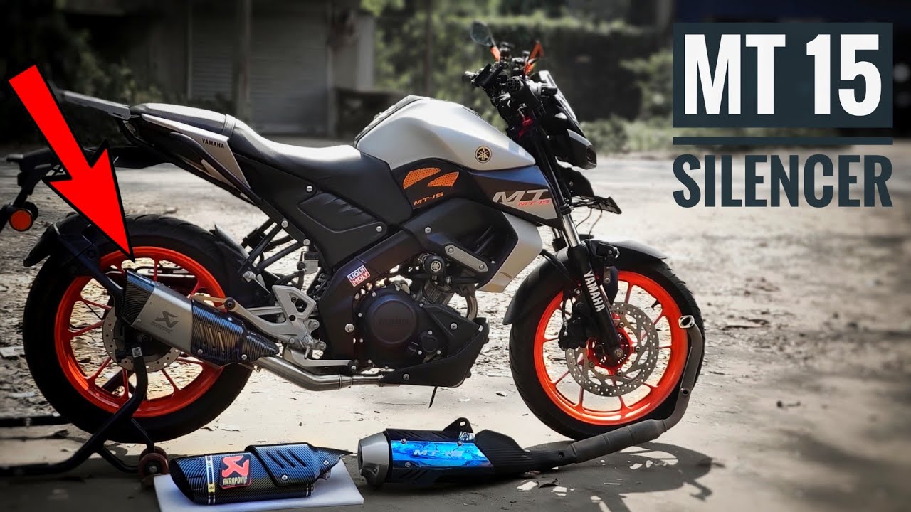 Yamaha MT 15 🔥🔊 Loudest Exhaust Modification | MT 15 v2 best exhaust | Akrapovic Full System Exhaust