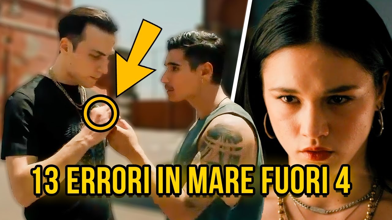 13 DETTAGLI ed ERRORI che NON HAI NOTATO in MARE FUORI 4 | Curiosità