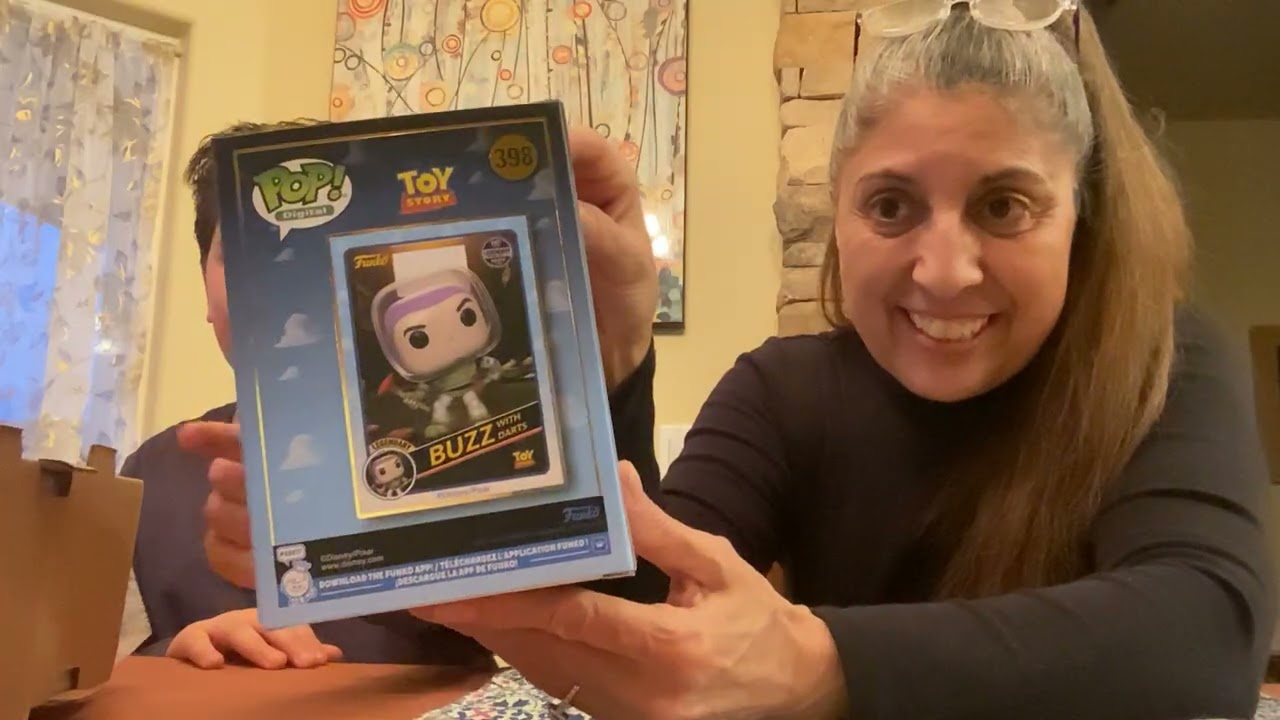 NFT digital Toy Story  Funko pops unboxing