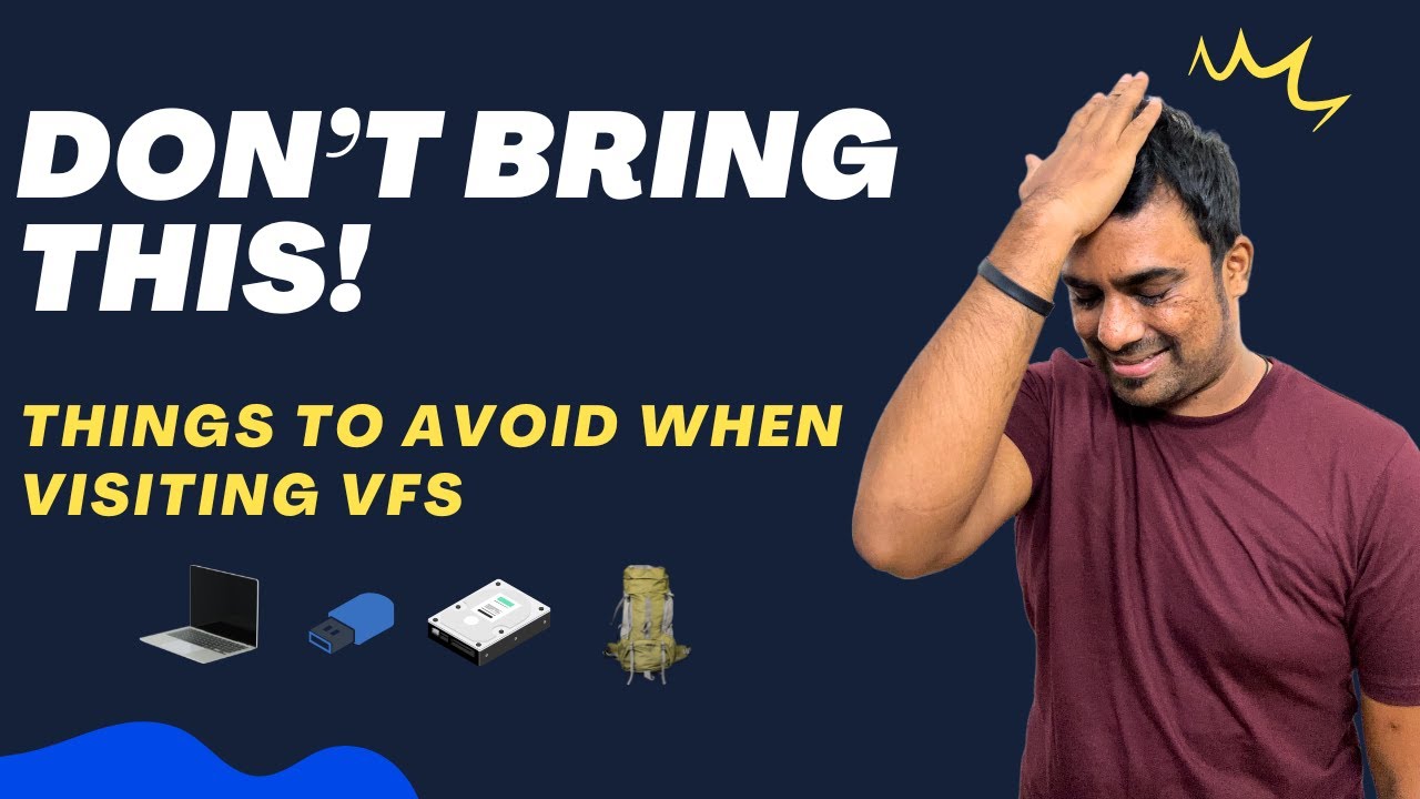 DONT Bring this to VFS Global || Things to Avoid when visiting VFS in 2025